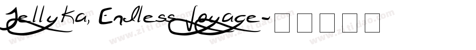 Jellyka, Endless Voyage字体转换